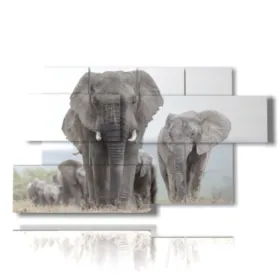 paintings of elephants