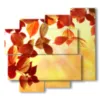 autumn leaves image painting with autumn leaves leaf print