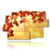 quadro con immagine foglie autunno - version: 9 pannelli 171x108cm