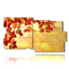 quadro con immagine foglie autunno - version: 10 pannelli 183x100cm