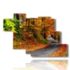 tableau avec photos d automne - version: 7 pannelli 150x102cm