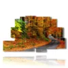 painting with autumn photos - version: 9 pannelli 173x103cm