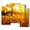 peinture photo automne - version: 5 pannelli 89x77cm