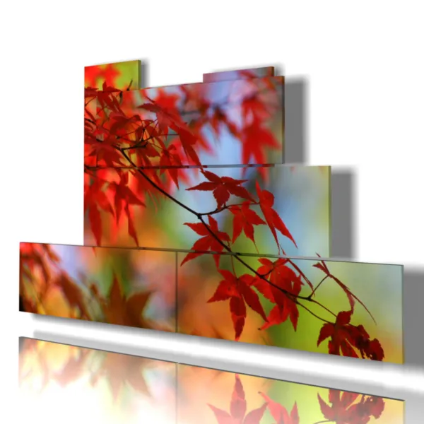 Printing forest autumn