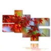 tableau avec image foret d automne - version: 7 pannelli 171x115cm