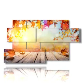 Photo d''automne en montagne