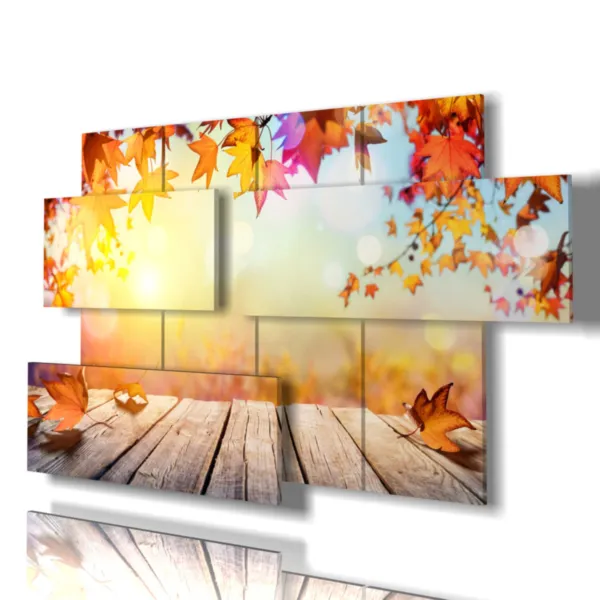 Impression automne montagne