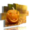 tableau automne citrouilles