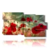 painting with poppies photos or artistic drawings - version: 10 pannelli 183x100cm
