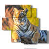 cuadro con tigre en retrato