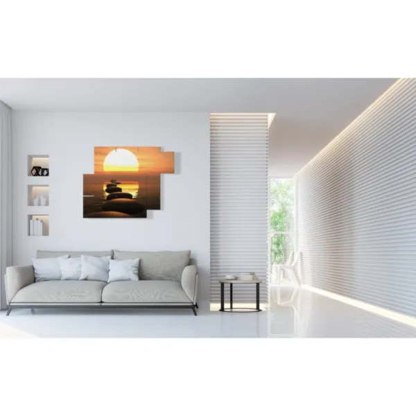 foto tramonto nel mare stampe design moderne  3d Duudaart