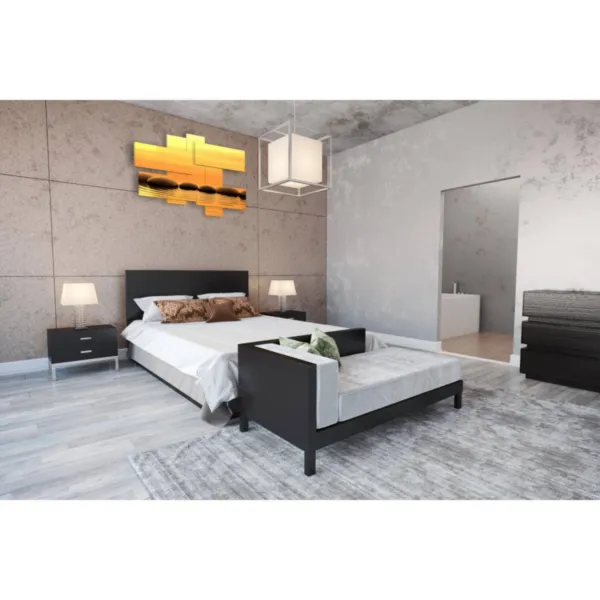 strada di sassi nel mare stampe design moderne foto  3d Duudaart