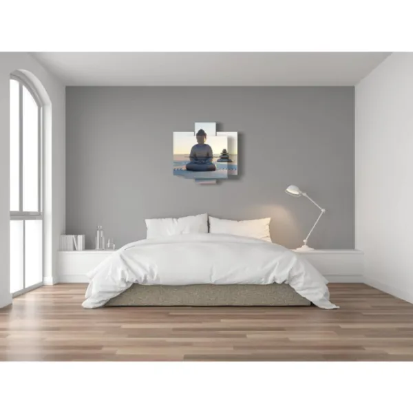 statua di Buddha per il benessere stampe design moderne foto  3d Duudaart