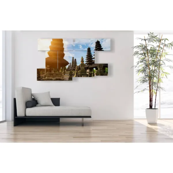 quadro tempio in indonesia stampe design moderne foto  3d Duudaart