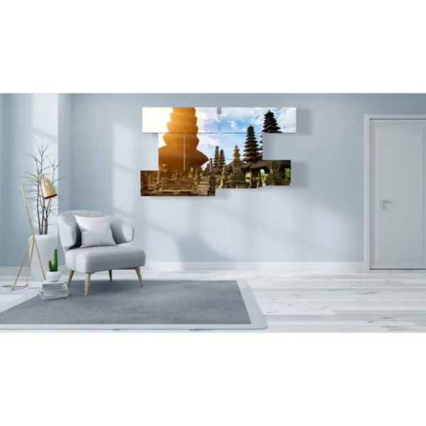 quadro tempio in indonesia stampe design moderne foto  3d Duudaart