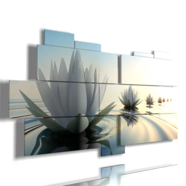 Paintings with beautiful flowers