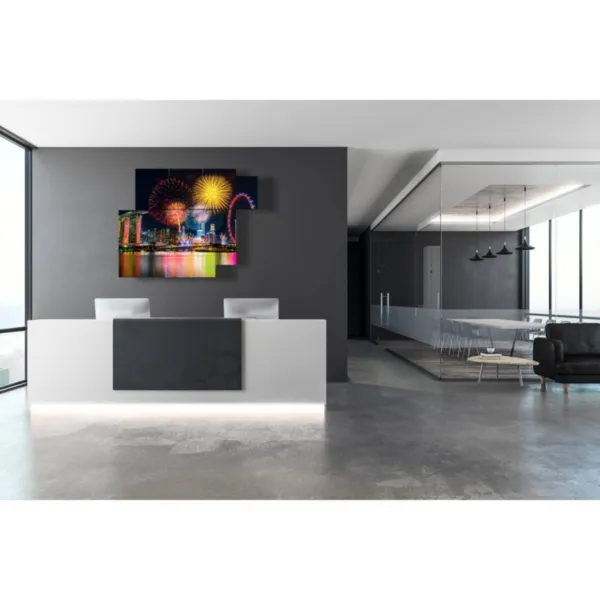 Paintings of the sea at night