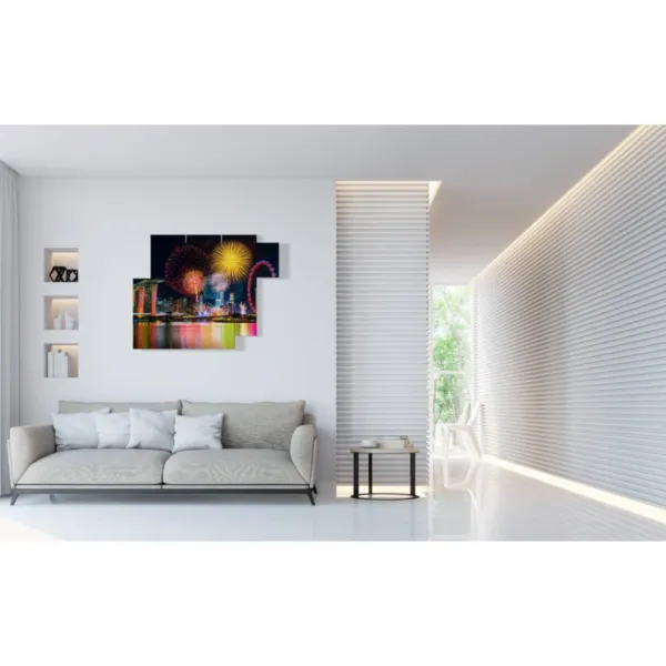 Decoración marina nocturna