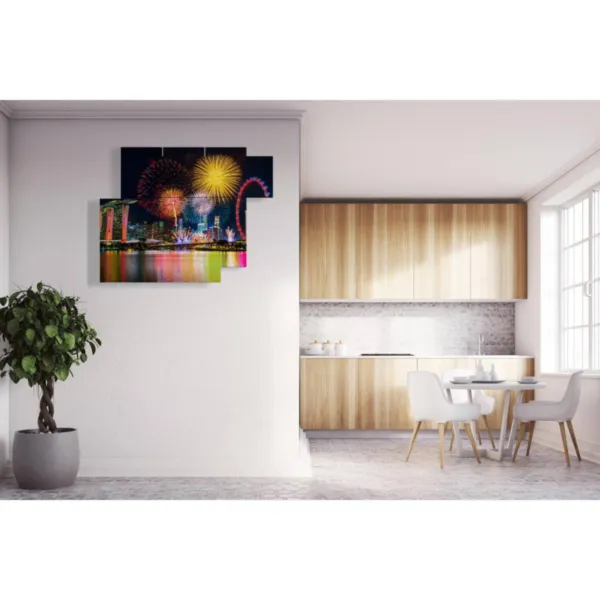 Interior design for sea and night