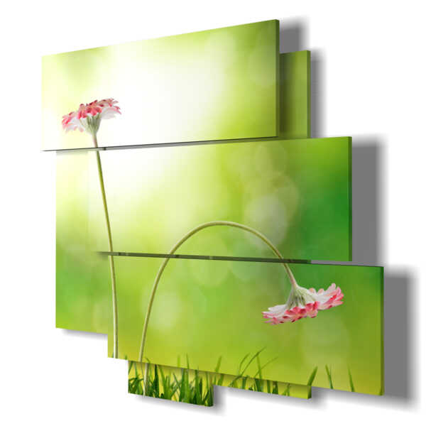 quadro rappresentante una foto fiori primavera inoltrata