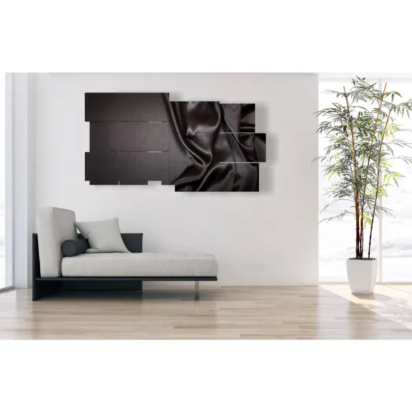 Wave-pattern paintings for living rooms