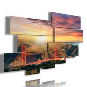 marco de fotos Puente de San Francisco