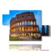 beste bilder rom mit kolosseum - version: 5 pannelli 128x85cm