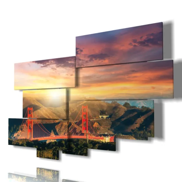 Impresiones del puente de San Francisco