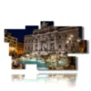 paintings prints rome trevi fountain - version: 9 pannelli 182x107cm