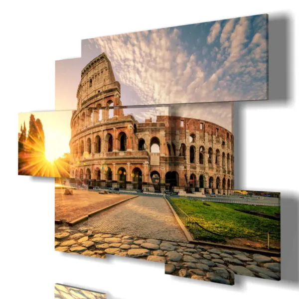 Abstract modern Roman paintings