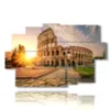 quadri astratti roma del colosseo al tramonto - version: 9 pannelli 171x108cm