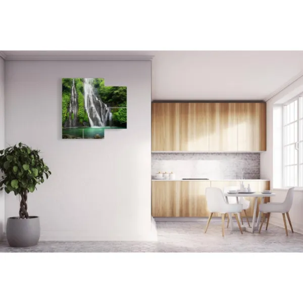 immagine di cascata della giungla in foresta pluviale tropical 3d Duudaart