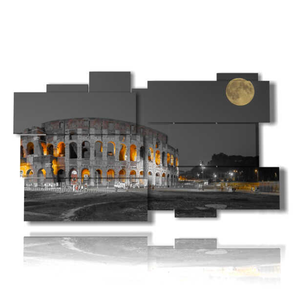 quadro di Roma la luna e tu