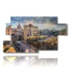 reproductions of the roman forum paintings rome - version: 7 pannelli 157x90cm