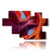 painting with landscape painting antelope canyon - version: 8 pannelli 178x111cm