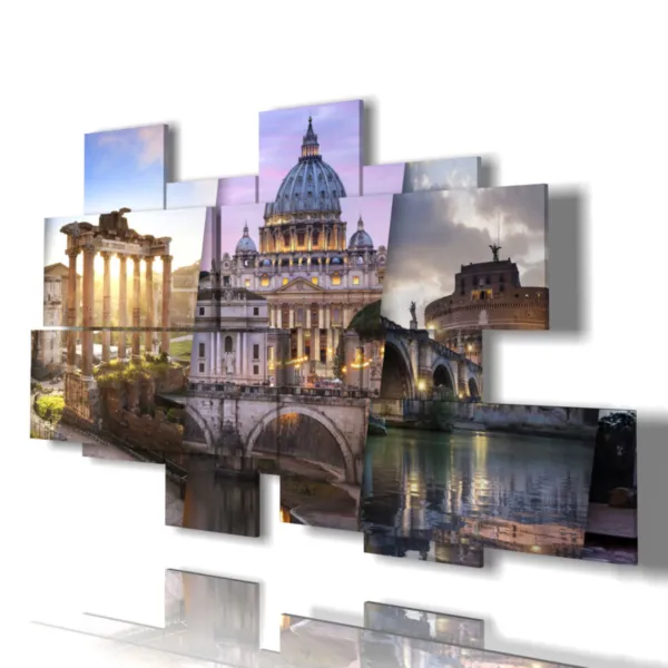 Roman paintings and monuments