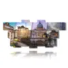 tableaux et monuments romains - version: 12 pannelli 232x107cm