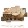 tableaux sur toile rome au coucher du soleil - version: 10 pannelli 173x114cm