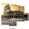 quadro con foto di roma bellissime - version: 5 pannelli 104x90cm