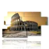 painting with beautiful photos of rome - version: 7 pannelli 157x90cm