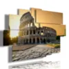 A frame with beautiful photos of Rome
