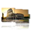 painting with beautiful photos of rome - version: 10 pannelli 183x100cm