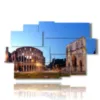 images de rome sur tableau - version: 9 pannelli 171x108cm