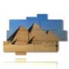 bilder agypten mit seinen pyramiden - version: 10 pannelli 173x114cm