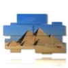 paintings egypt with its pyramids - version: 10 pannelli 176x115cm