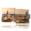 quadro con foto a roma - version: 10 pannelli 183x100cm