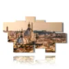 tableau avec photos a rome - version: 9 pannelli 187x108cm
