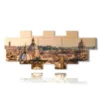 painting with photos in rome - version: 11 pannelli 232x98cm
