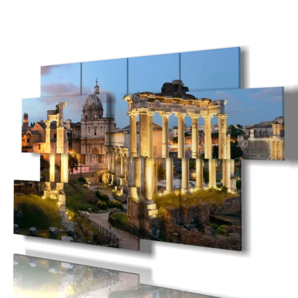 Imágenes de Roma de noche