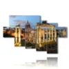 tableau avec photos de rome la nuit - version: 7 pannelli 173x106cm